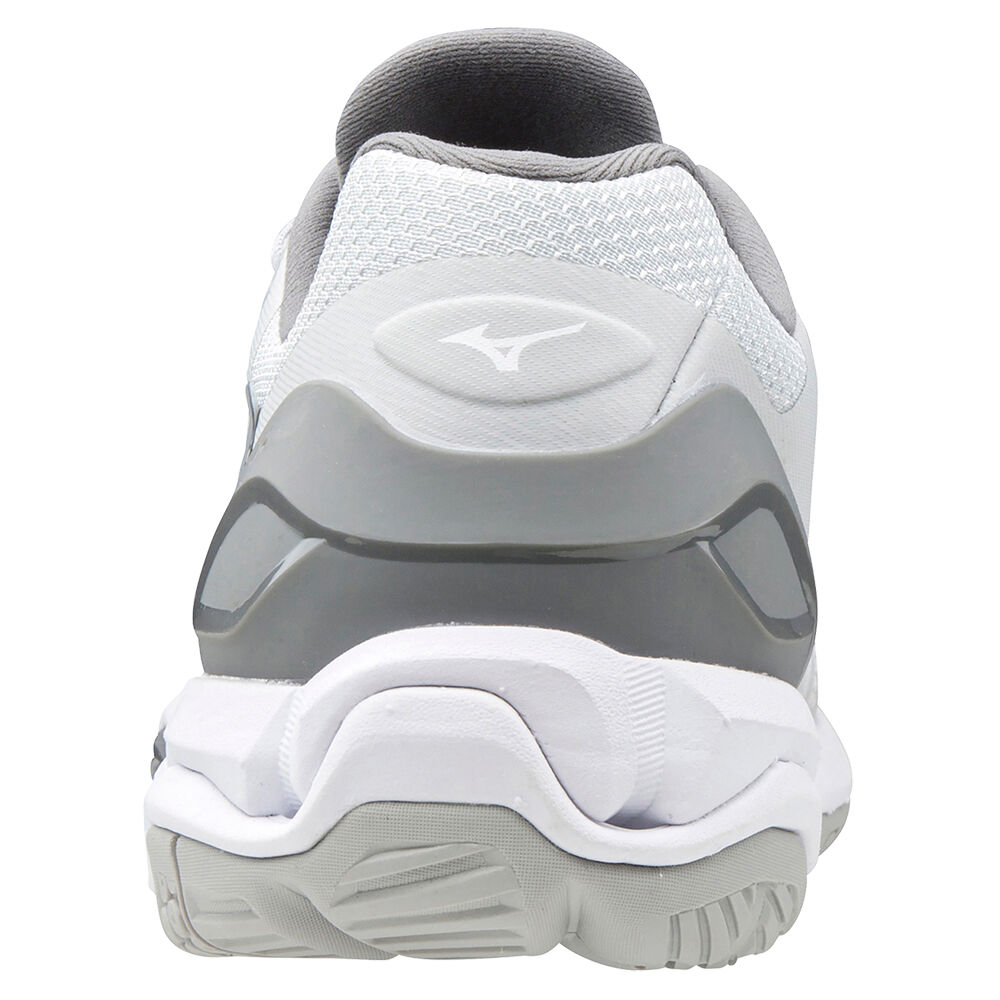 Mizuno Wave Stealth V Handbollsskor Dam Vita Grå | 236751COV