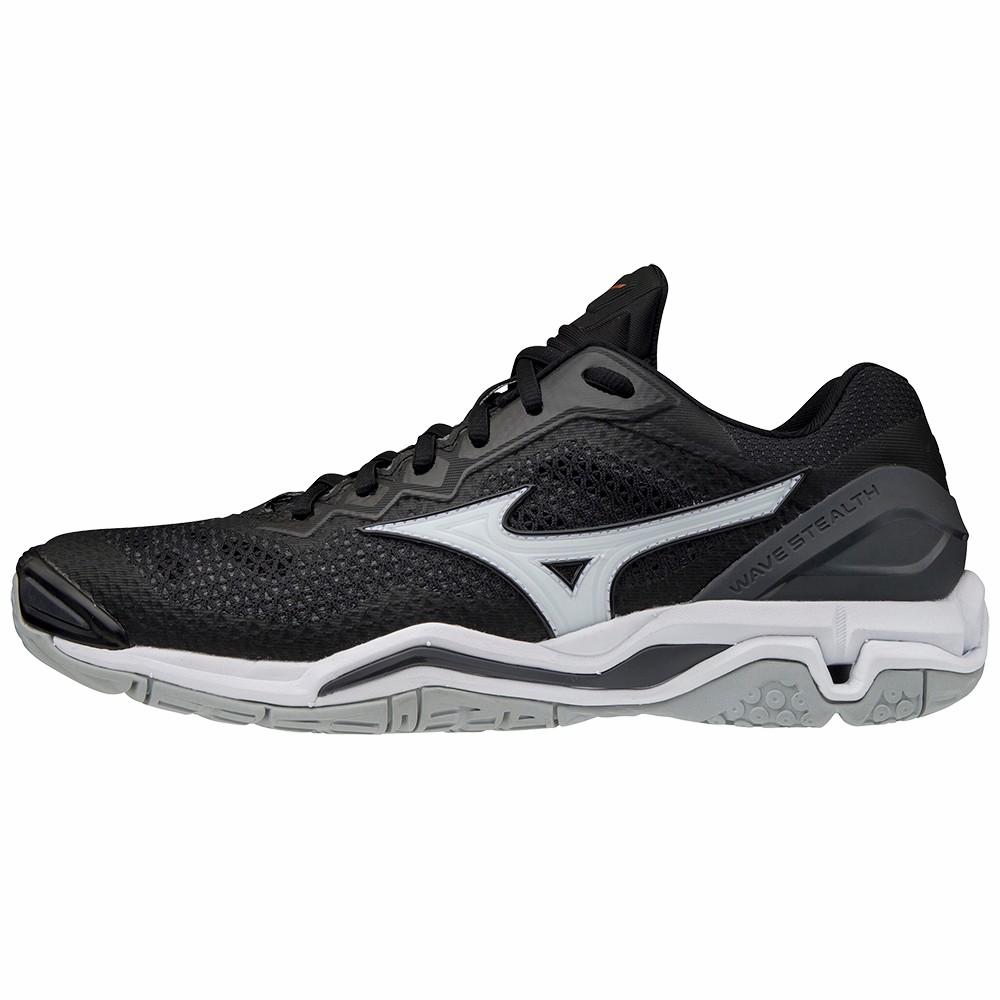 Mizuno Wave Stealth V Handbollsskor Herr Svarta Vita | 027698XRV