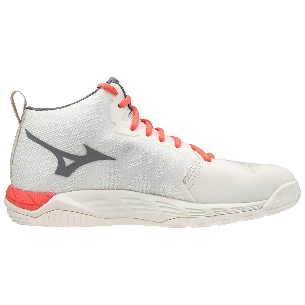 Mizuno Wave Supersonic 2 Mid Volleybollskor Dam Vita | 280694UJL