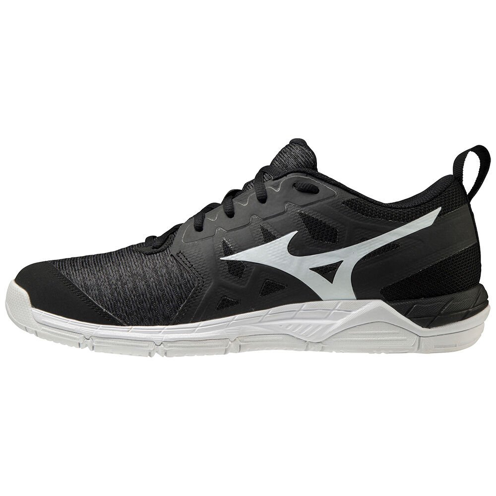 Mizuno Wave Supersonic 2 Volleybollskor Dam Svarta Vita Grå | 203859JXY