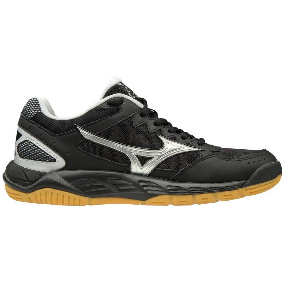 Mizuno Wave Supersonic Volleybollskor Dam Svarta Silver | 085439KQC