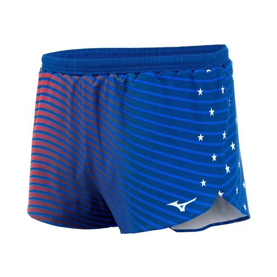 Mizuno 2" Patriotic Löpar Shorts Herr Marinblå | 106539FJL