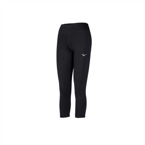 Mizuno 3/4 Length Tights Dam Svarta | 436917FTX