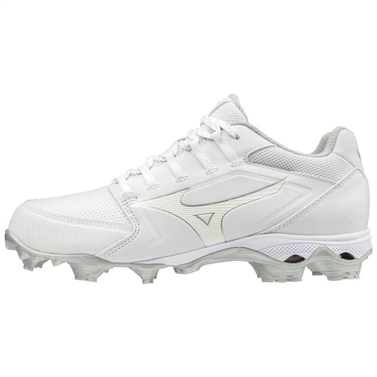 Mizuno 9-Spike Advanced Finch Elite 4 TPU Molded Baseball Skor Dam Vita | 435987NTK