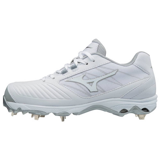 Mizuno 9-Spike Advanced Sweep 4 Low Metal Baseball Skor Dam Vita | 489736ZLO