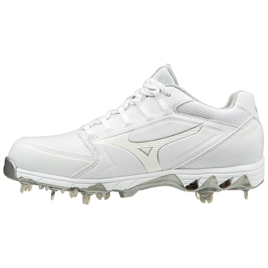 Mizuno 9-Spike Swift 6 Low Metal Baseball Skor Dam Vita | 965817SZE