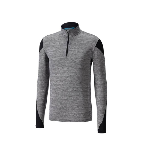 Mizuno ALPHA LONG SLEEVE HALF ZIP 2.0 Löpar Blast Herr Svarta | 756102LAV