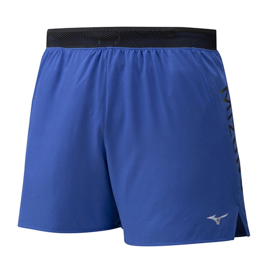 Mizuno Aero 4.5 Löpar Shorts Herr Blå | 682975HLV