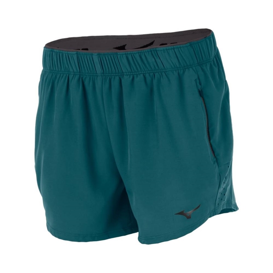 Mizuno Alpha 4" Löpar Shorts Dam Blå | 302964MBY