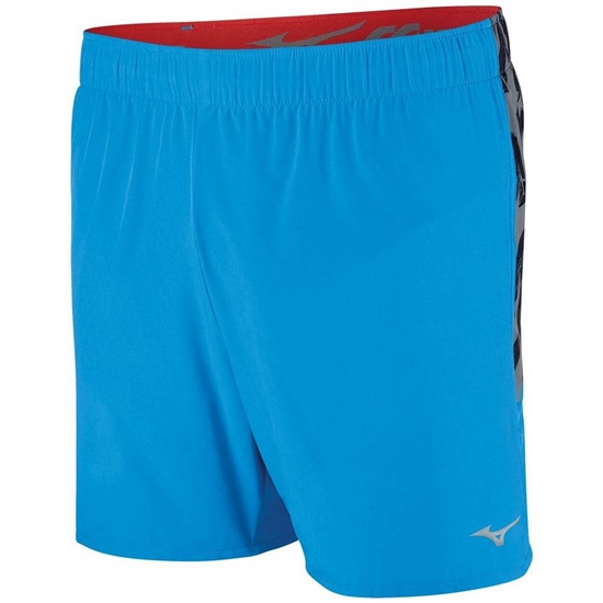 Mizuno Alpha 5.5" Löpar Shorts Herr Blå | 370152ZCO