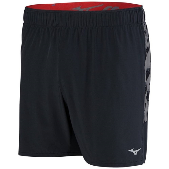 Mizuno Alpha 5.5" Löpar Shorts Herr Svarta | 035641BPS