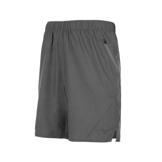 Mizuno Alpha 9" Shorts Herr Grå | 379840DRT