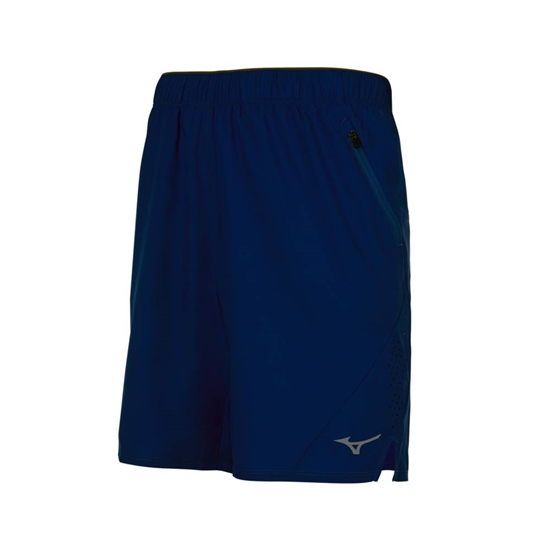 Mizuno Alpha 9" Shorts Herr Marinblå | 817549PMJ