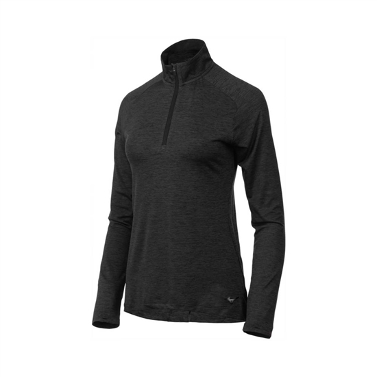 Mizuno Alpha Half Zip Blast Dam Svarta | 458162XOT