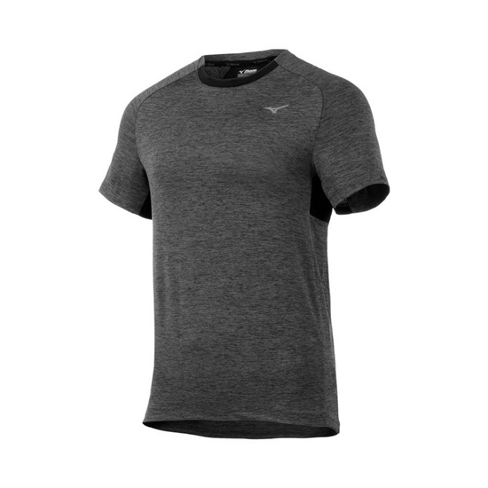 Mizuno Alpha Korta Sleeve T shirts Herr Svarta | 149067MZV