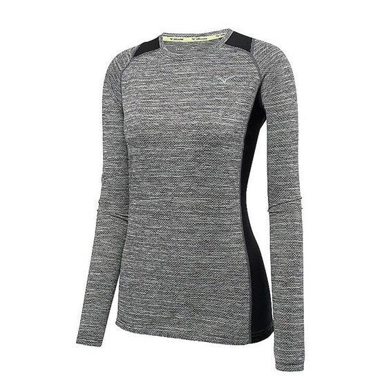 Mizuno Alpha Long Sleeve Blast Dam Svarta | 961853XKN