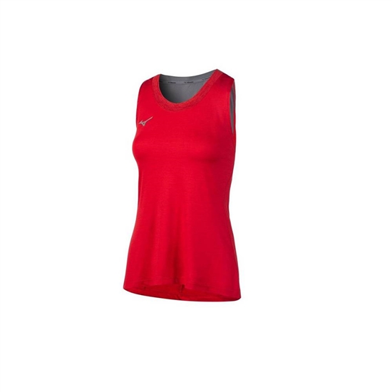 Mizuno Alpha Tank Tops Dam Röda | 653984AWI