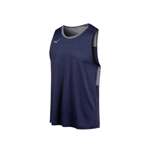 Mizuno Alpha Tank Tops Herr Marinblå | 587930DOU