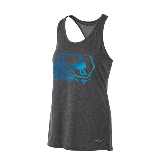 Mizuno April Ross Swell Inspire Tank Tops Dam Svarta | 879631XFE