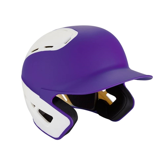 Mizuno B6 Baseball Batting Helmet Herr Lila Vita | 014237TOB