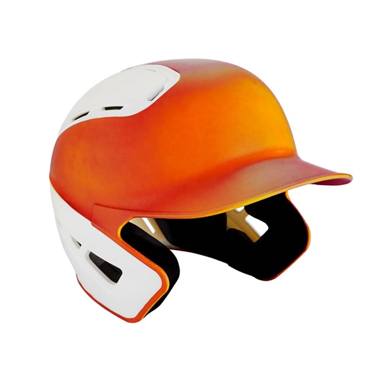 Mizuno B6 Baseball Batting Helmet Herr Orange Vita | 651347AFB