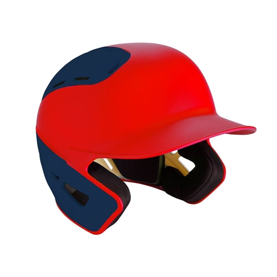 Mizuno B6 Baseball Batting Helmet Herr Röda Marinblå | 067342OUZ