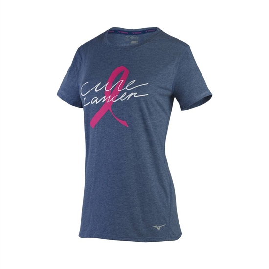 Mizuno BCRF CURE INSPIRE T shirts Dam Blå | 293675QIK