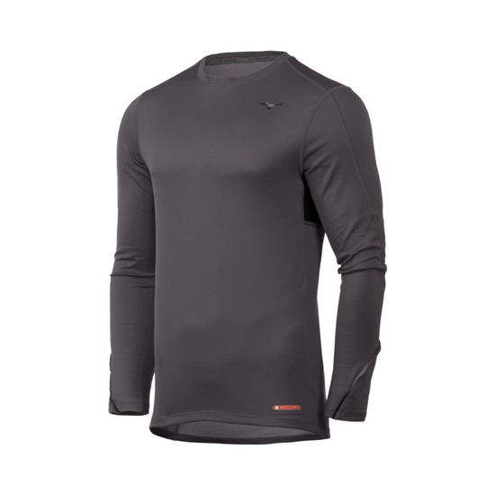 Mizuno Breath Thermo Base Layer Herr Mörkgrå | 136825VTY