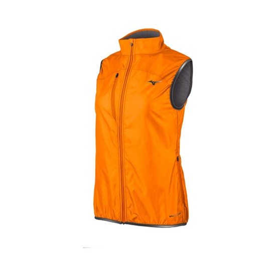 Mizuno Breath Thermo FZ Väst Dam Orange | 960513LQK