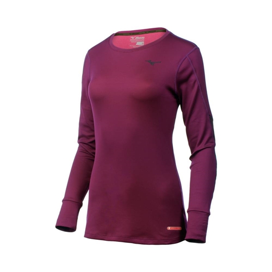 Mizuno Breath Thermo Long Sleeve Base Layer Dam Lila | 205678QVF