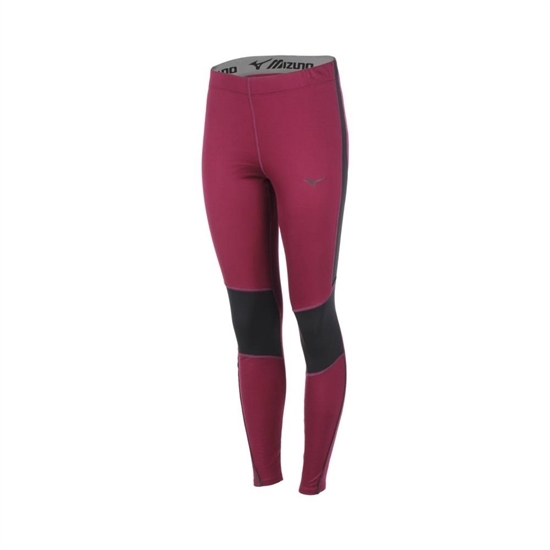 Mizuno Breath Thermo Tights Dam Lila Svarta | 791368CXD