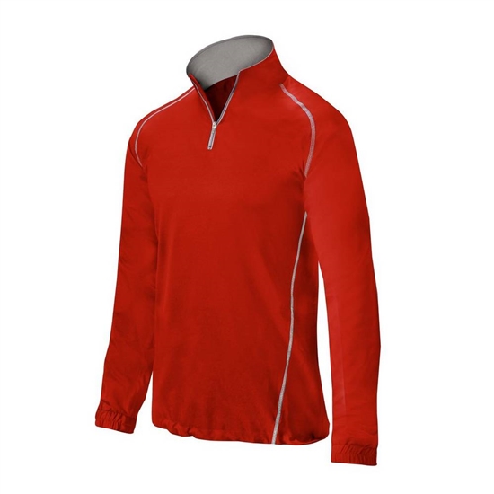 Mizuno Comp 1/4 Zip Batting Jacka Herr Röda | 374928OMJ