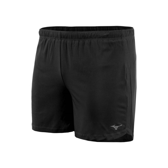 Mizuno Core 5" Löpar Shorts Dam Svarta | 381927HCL