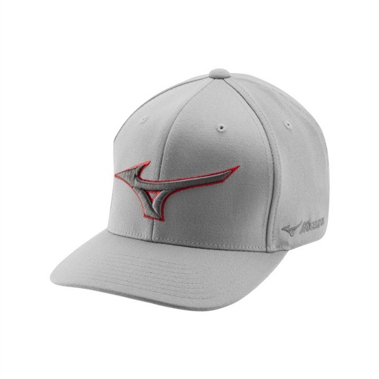 Mizuno Diamond Snapback Baseball Hatt Dam Grå Röda | 408179EOA