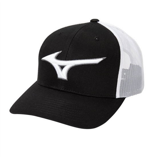 Mizuno Diamond Trucker Baseball Hatt Herr Svarta Vita | 069275XGU