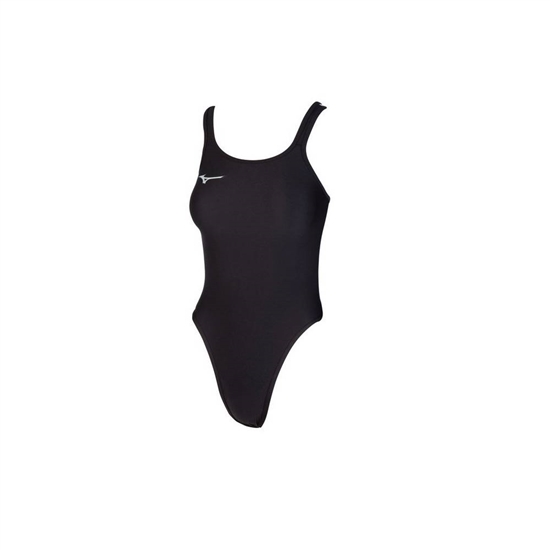 Mizuno EXER Double Cross Back Swimsuit Dam Svarta | 542091VSN