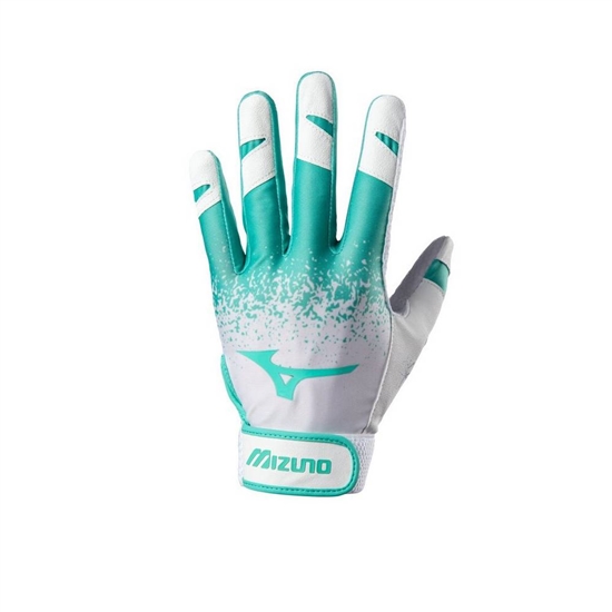 Mizuno Finch Softball Batting Handskar Dam Mintgröna | 139254XGB