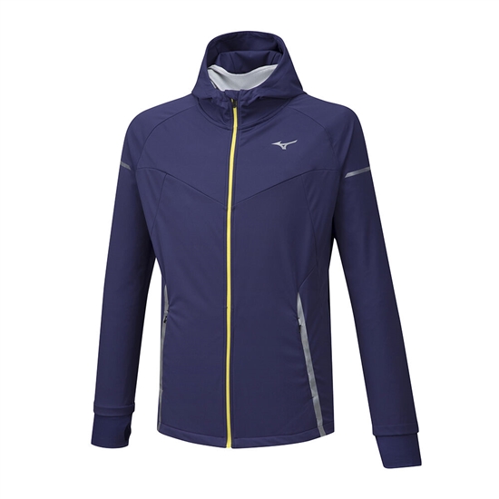 Mizuno Hineri BT Softshell Löpar Jacka Herr Mörklila | 534897CEM