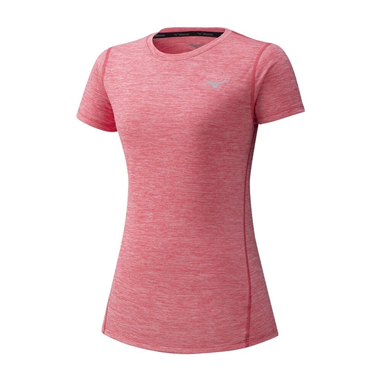 Mizuno Impulse Core Löpar T shirts Dam Korall | 408751KQM