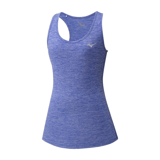 Mizuno Impulse Core Löpar Tank Tops Dam Blå | 591376OIS