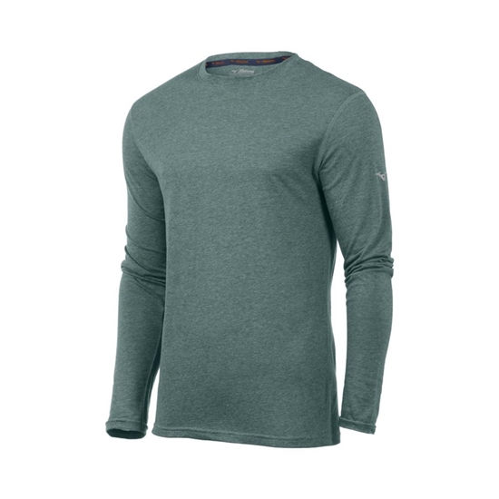 Mizuno Inspire Long Sleeve Blast Herr Gröna | 472089WCL