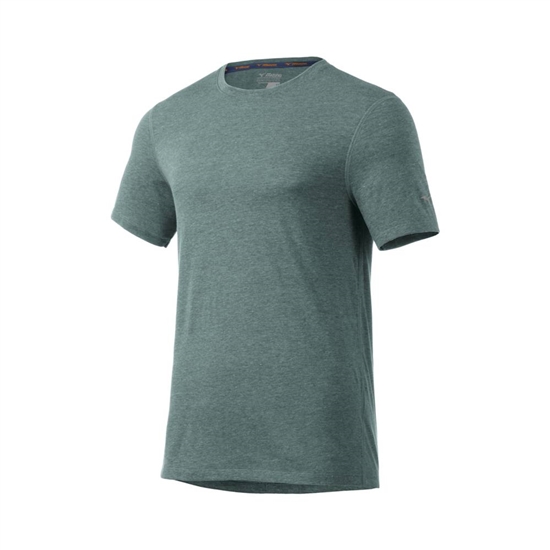 Mizuno Inspire T shirts Herr Gröna | 591076BPG