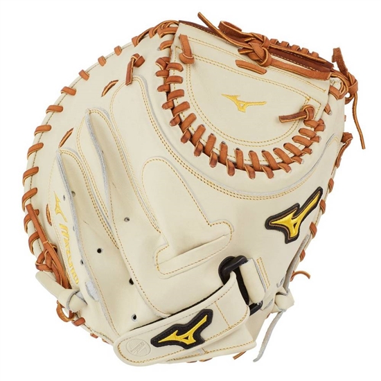 Mizuno Klassiska Series Fastpitch Softball Catchers Mitt 34.5" Catchers Mitt Dam Silver Bruna | 624183EJK