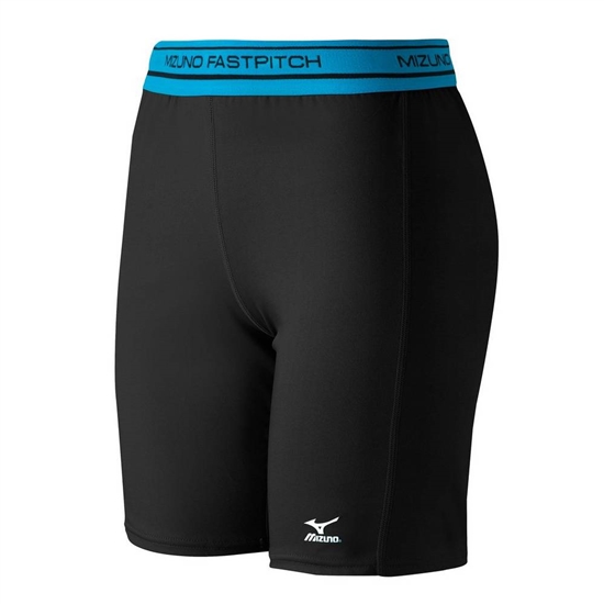 Mizuno Low Rise Compression Sliding Shorts Dam Svarta | 568412MZL