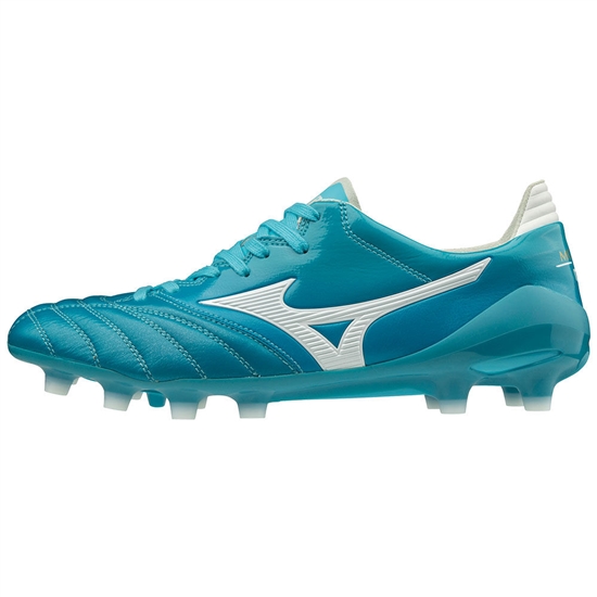 Mizuno MORELIA NEO II JAPAN Fotbollskor Herr Blå Turkos Vita | 405819QPU