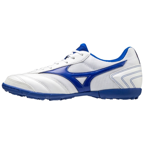 Mizuno MRL Sala Club TF Fotbollskor Dam Vita Blå | 743698DPI