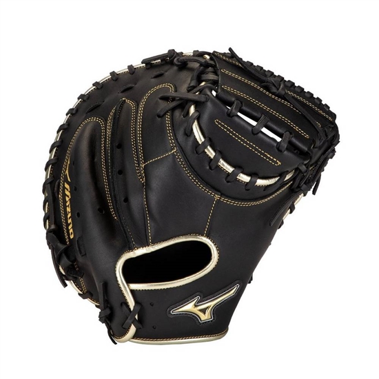 Mizuno MVP Prime SE Baseball Catchers Mitt 34" Catchers Mitt Herr Svarta Guld | 234106UKX