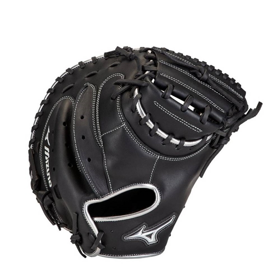 Mizuno MVP Prime SE Baseball Catchers Mitt 34" Catchers Mitt Dam Svarta Silver | 652790COF