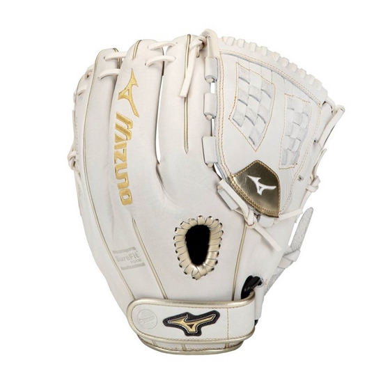 Mizuno MVP Prime SE Fastpitch Softball 12" Handskar Dam Vita Guld | 425190MWK