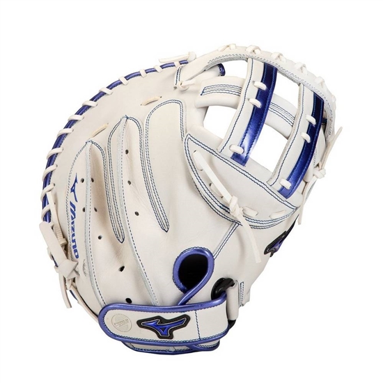 Mizuno MVP Prime SE Fastpitch Softball Catchers Mitt 34" Catchers Mitt Dam Vita Kungsblått | 304762FEV